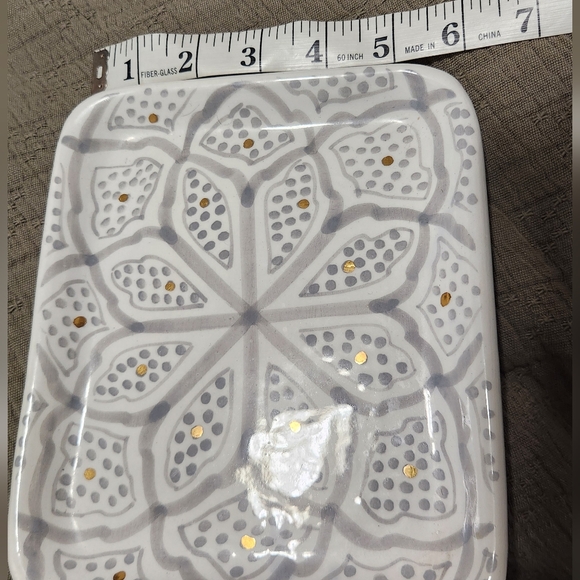 Moroccan Ceramic Tray Savannah Willow - Picture 5 of 5
